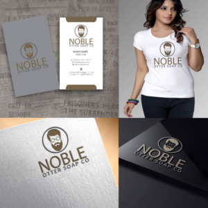 Logo Design by zebronicgraphic for Noble Otter Soap Co. | Design: #14945797
