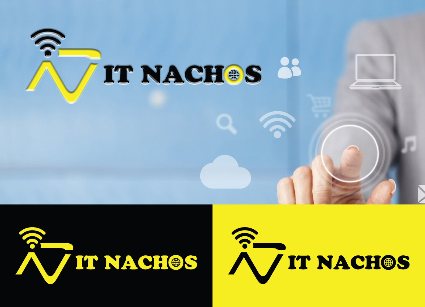 Logo Design by Fahad A. for IT Nachos | Design #14971881