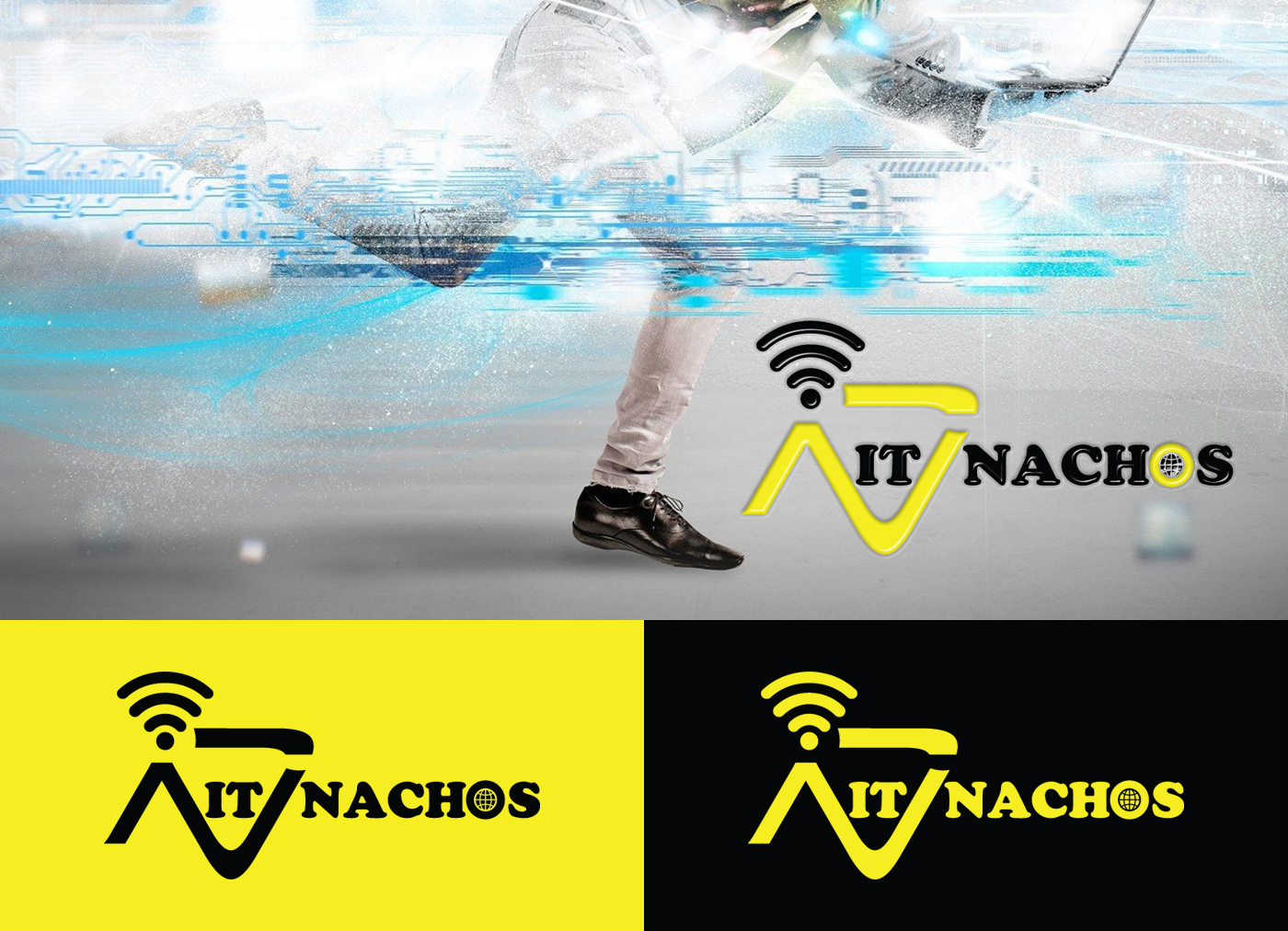 Logo Design by Fahad A. for IT Nachos | Design #14971884