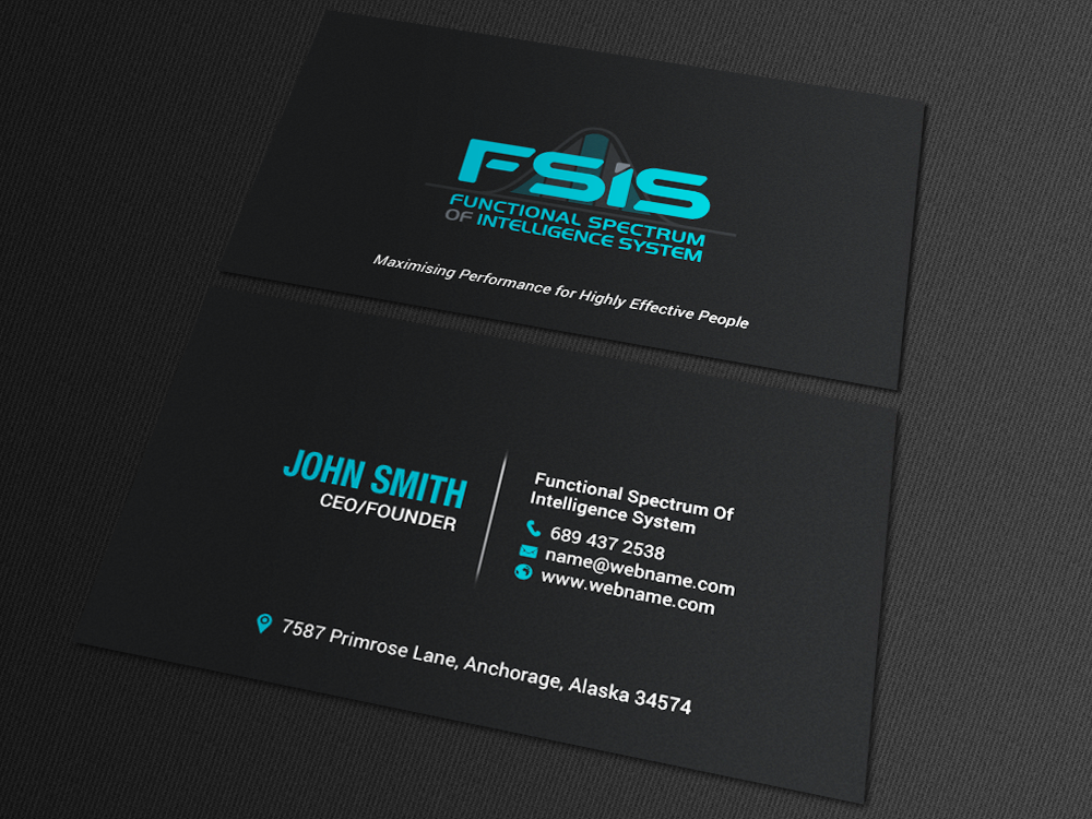 Diseño de Tarjeta de Presentación por chandrayaan.creative para este proyecto | Diseño #17059381