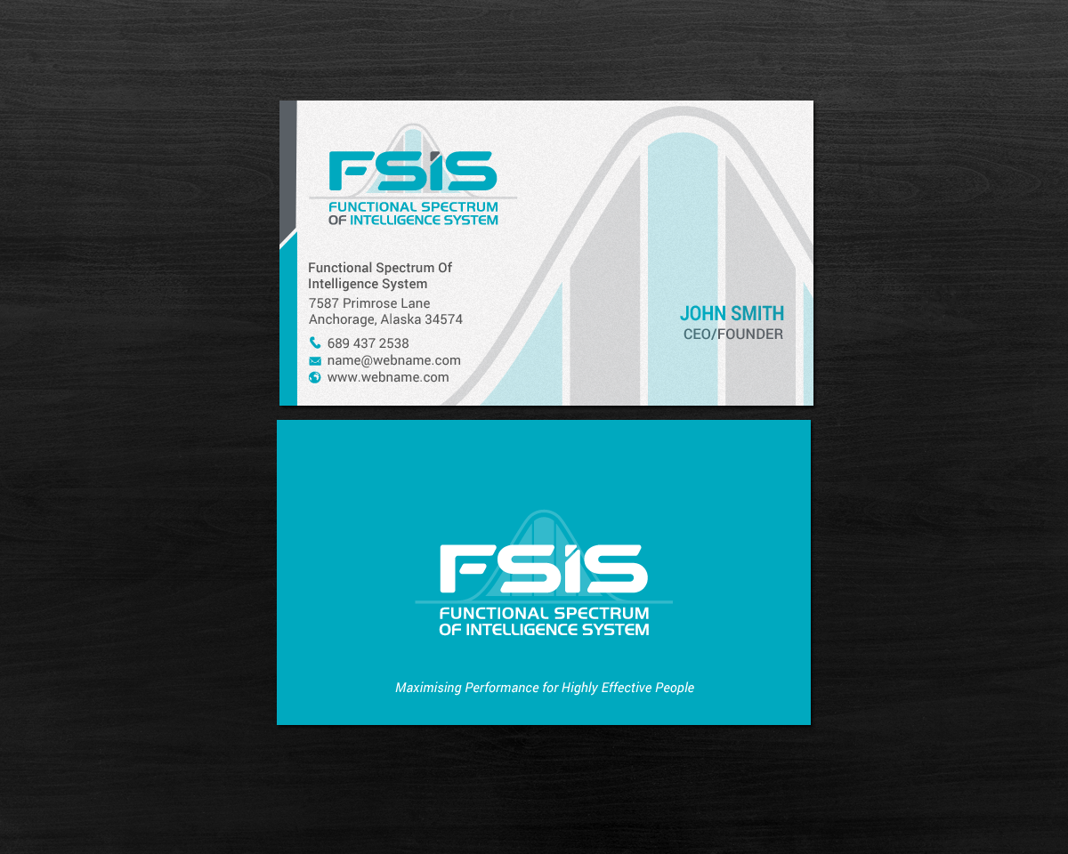 Diseño de Tarjeta de Presentación por chandrayaan.creative para este proyecto | Diseño #17059384