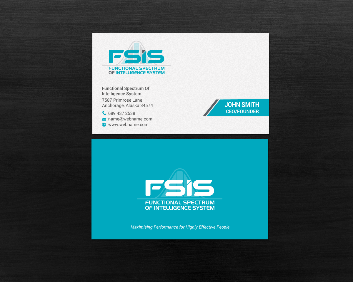 Diseño de Tarjeta de Presentación por chandrayaan.creative para este proyecto | Diseño #17059387