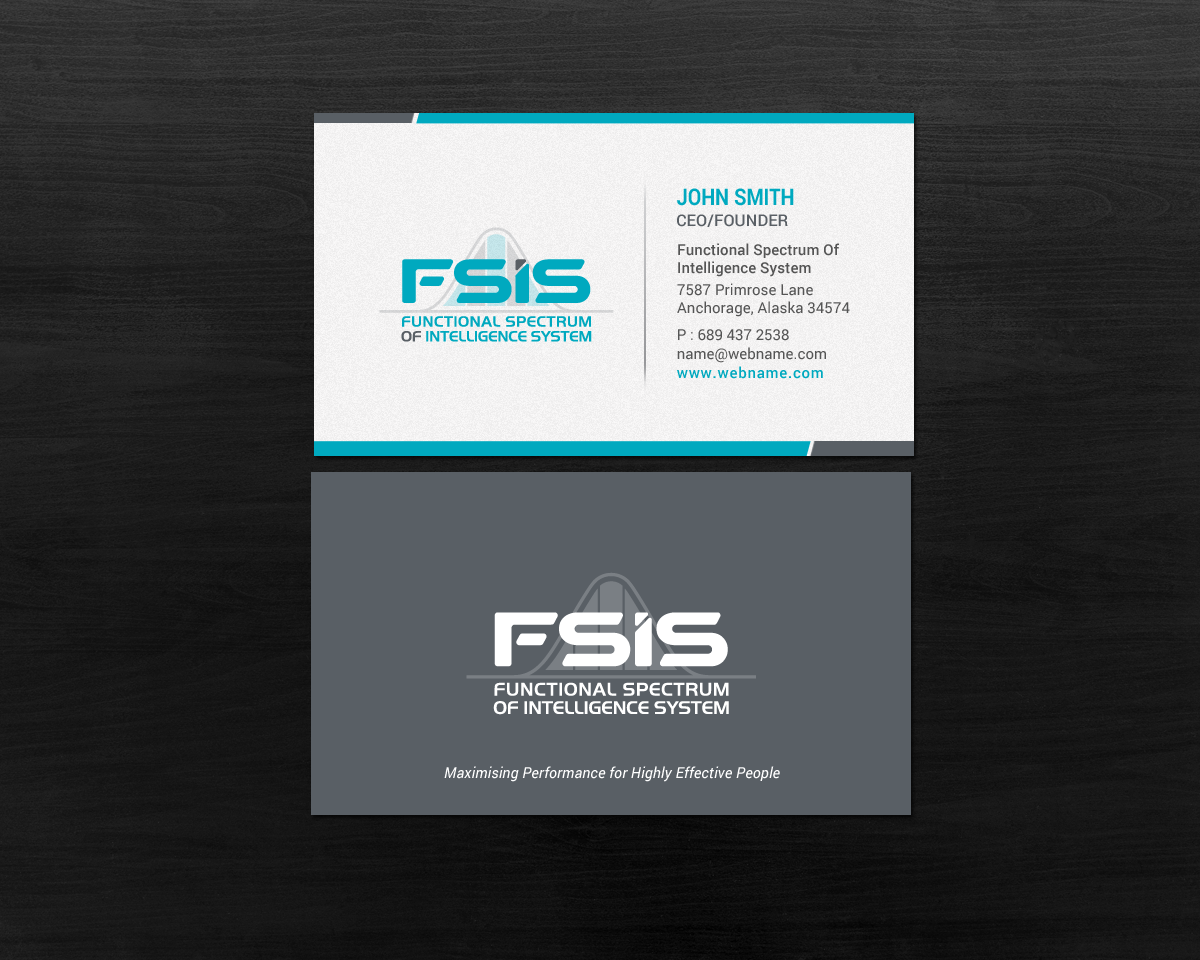 Diseño de Tarjeta de Presentación por chandrayaan.creative para este proyecto | Diseño #17059395