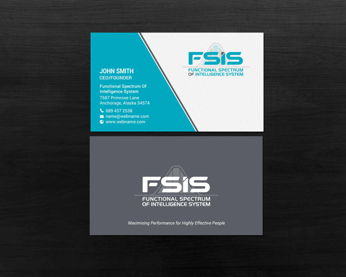 Diseño de Tarjeta de Presentación por chandrayaan.creative para este proyecto | Diseño #17059399