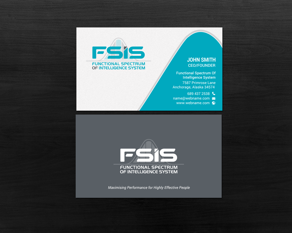 Diseño de Tarjeta de Presentación por chandrayaan.creative para este proyecto | Diseño #17059403