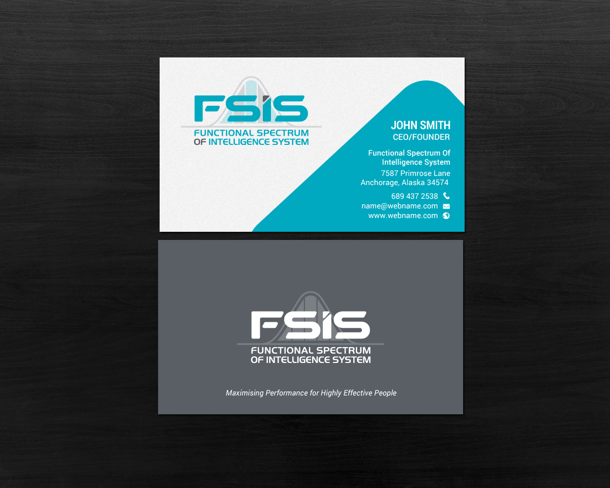 Diseño de Tarjeta de Presentación por chandrayaan.creative para este proyecto | Diseño #17059406