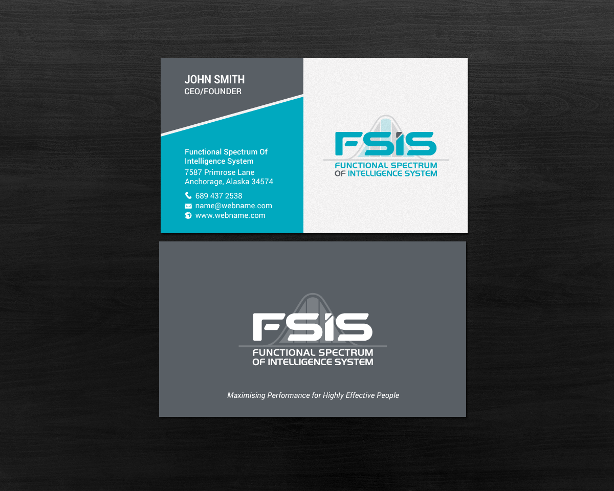 Diseño de Tarjeta de Presentación por chandrayaan.creative para este proyecto | Diseño #17059409