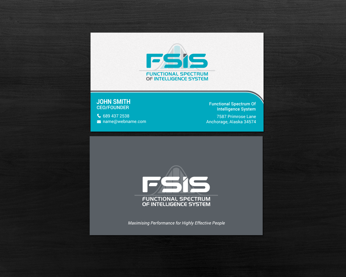 Diseño de Tarjeta de Presentación por chandrayaan.creative para este proyecto | Diseño #17059411