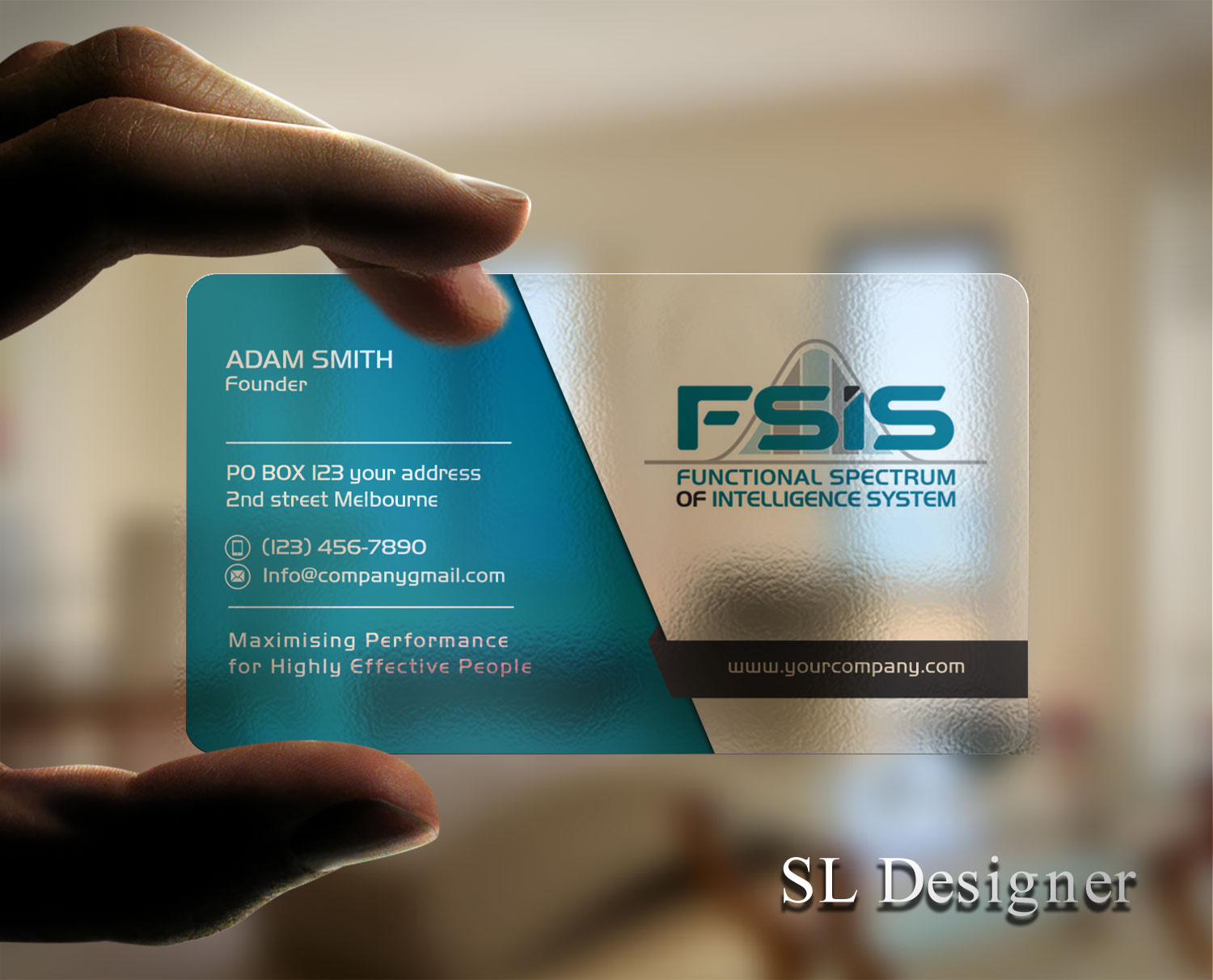 Diseño de Tarjeta de Presentación por SL Designer para este proyecto | Diseño #17055880