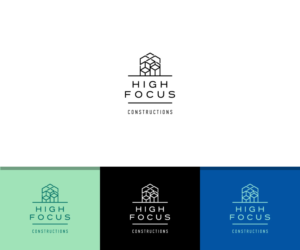 Logo Design by Greedin for High Focus Constructions | Design: #14938874