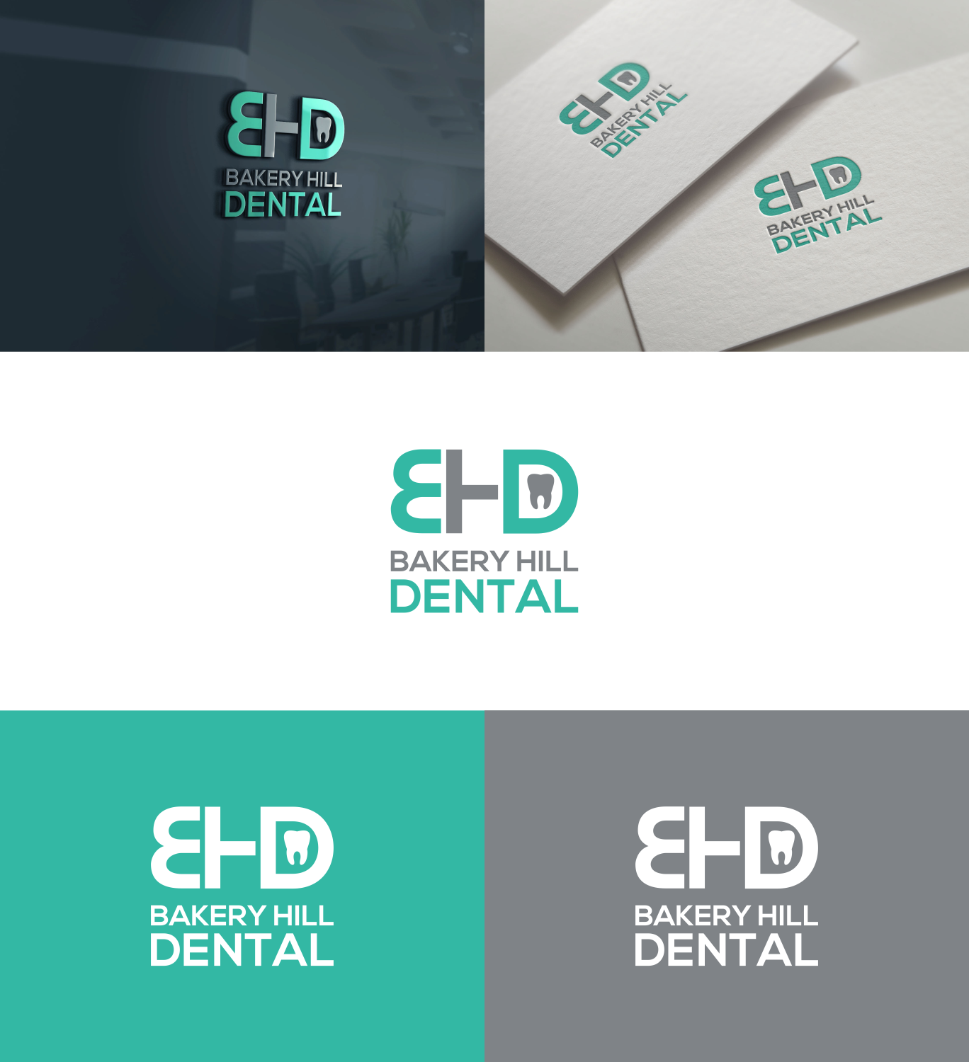 Logo Design by Tukang Angon Kebo for Bakery Hill Dental | Design #14928041