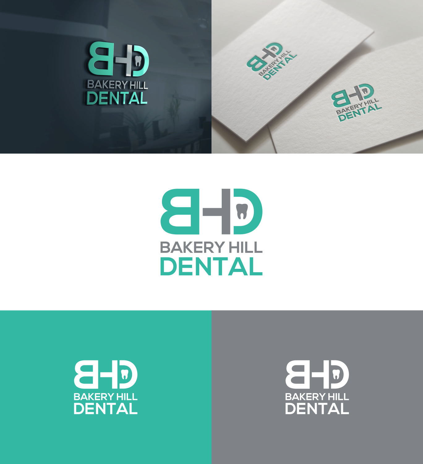 Logo Design by Tukang Angon Kebo for Bakery Hill Dental | Design #14930948