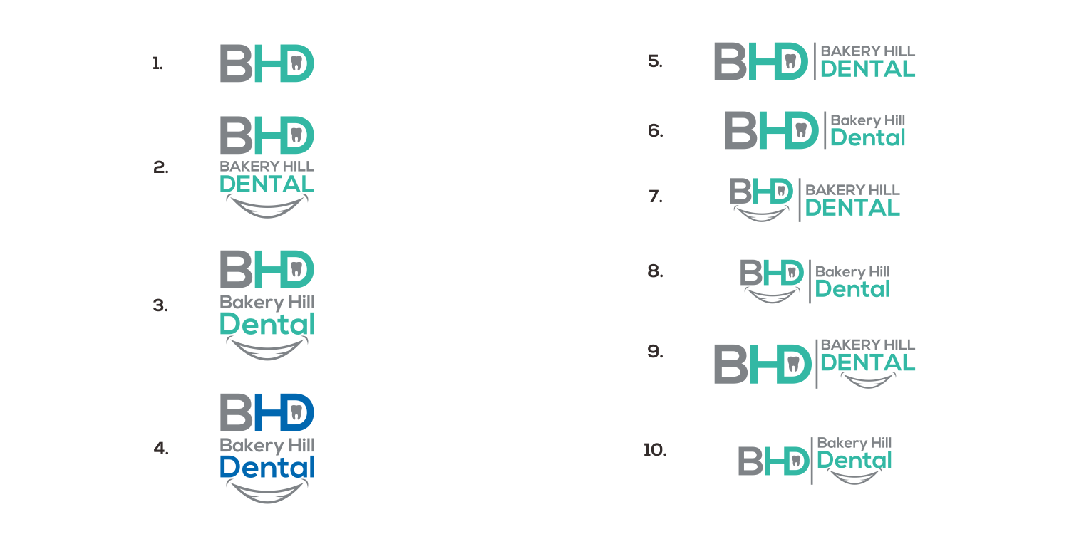 Logo Design by Tukang Angon Kebo for Bakery Hill Dental | Design #15067396