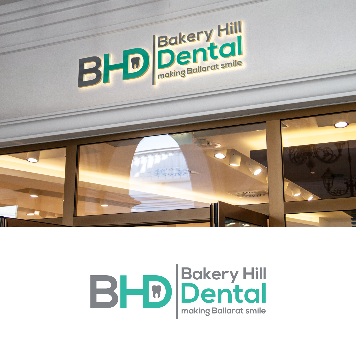 Logo Design by Tukang Angon Kebo for Bakery Hill Dental | Design #15088777