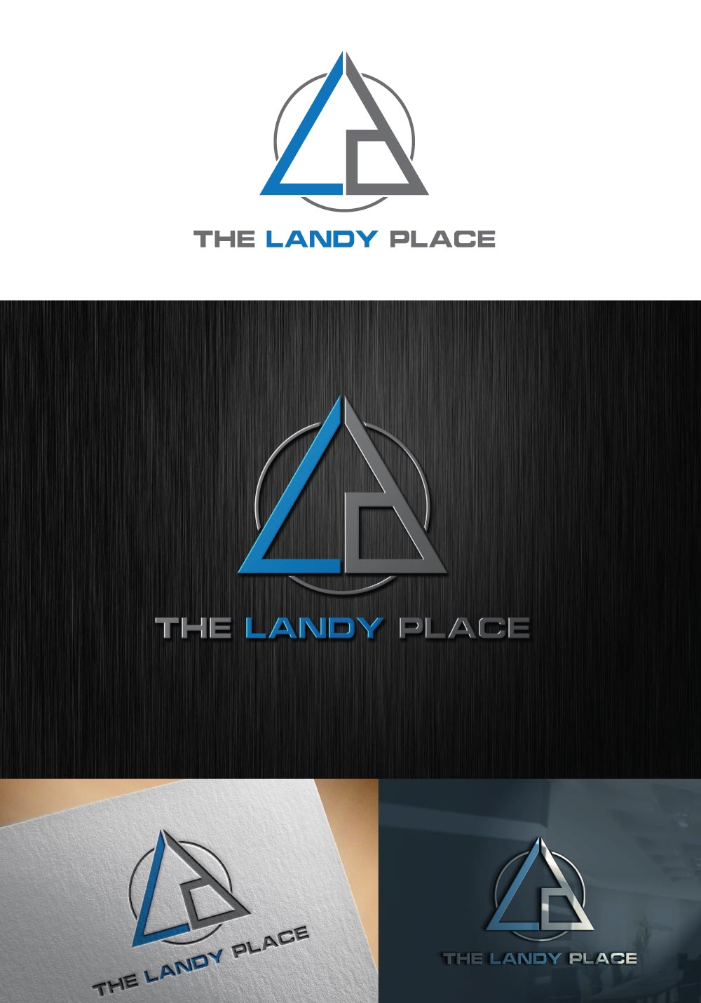 Logo Design by johnnyblackman for The Landy Place  | Design #14940675