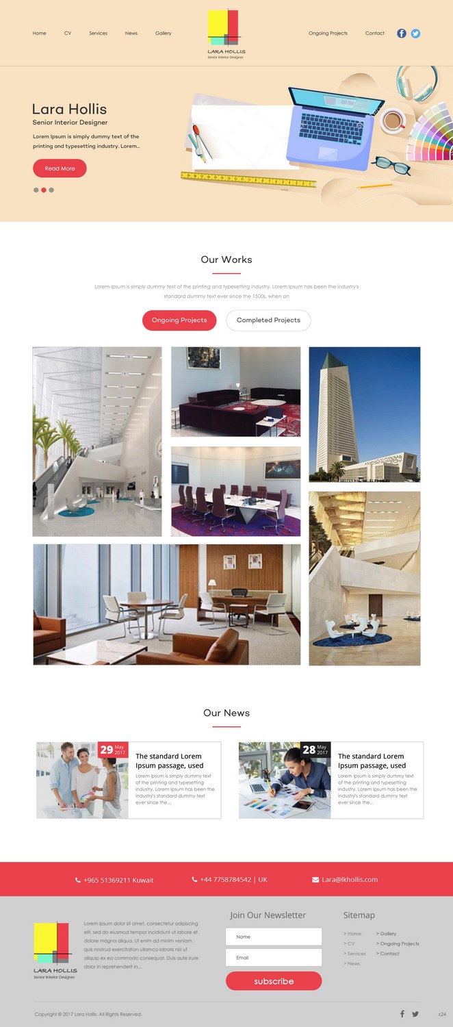 Web Design by pb for this project | Design #14943855