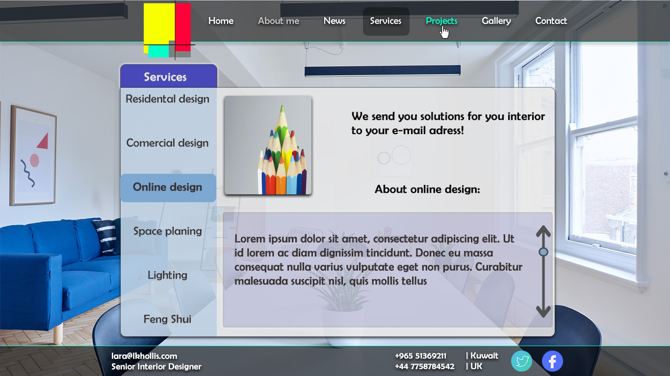 Web Design by Milan Govedarica for this project | Design #14945745