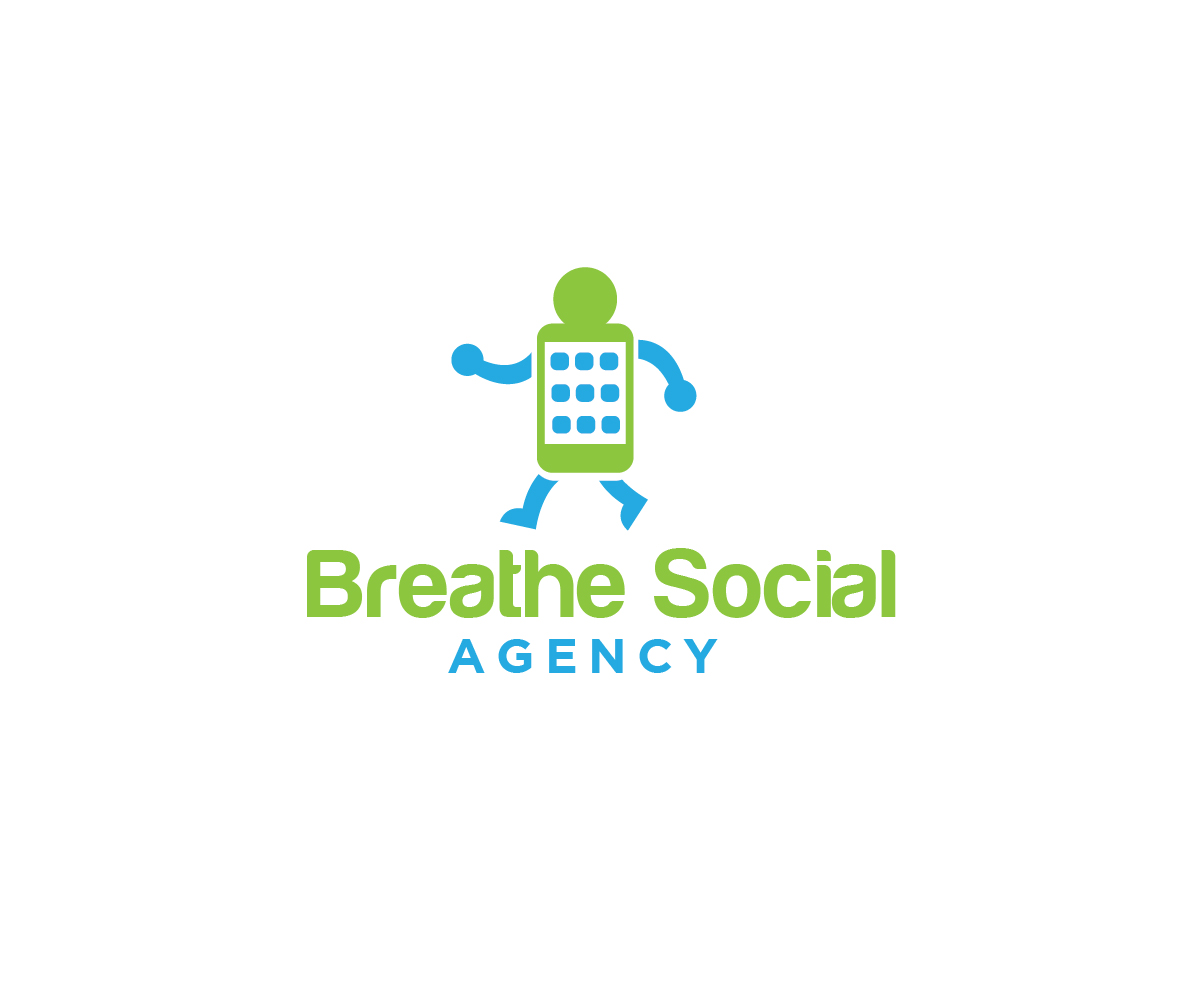 Diseño de Logo por renderman para Breathe Social Agency | Diseño #14954884