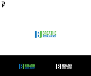 Logo Design by poisonvectors for Breathe Social Agency | Design #14947126