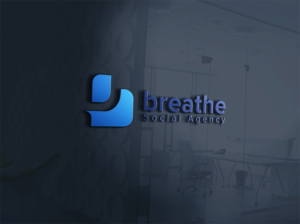 Logo Design by B.Tibéri for Breathe Social Agency | Design: #14954233