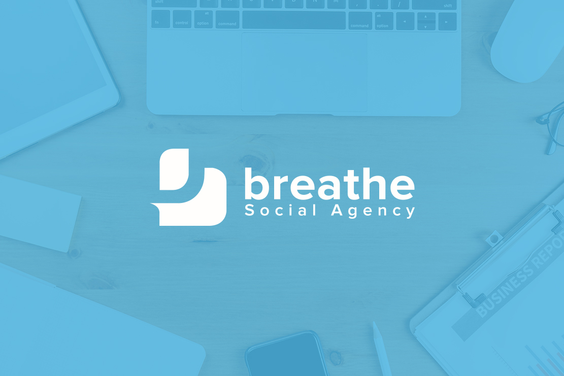 Logo Design by B.Tibéri for Breathe Social Agency | Design #14954288