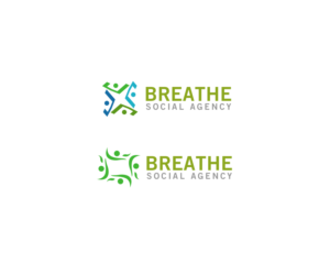 Logo Design by Pseudo for Breathe Social Agency | Design #14948497