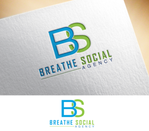 Logo Design by Impressive Solutions for Breathe Social Agency | Design: #14952156