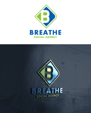 Logo Design by Impressive Solutions for Breathe Social Agency | Design: #14962388