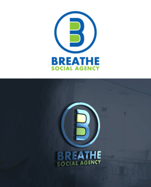 Logo Design by Impressive Solutions for Breathe Social Agency | Design: #14962389