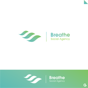 Logo Design by R!CKY for Breathe Social Agency | Design: #15004408