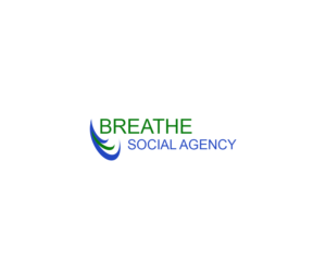 Logo Design by CreativePanda for Breathe Social Agency | Design #14955418