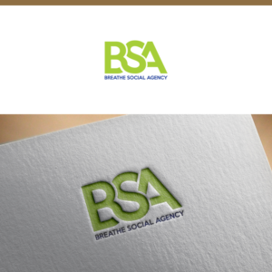 Logo Design by e-graphics for Breathe Social Agency | Design: #14949752