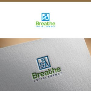 Logo Design by e-graphics for Breathe Social Agency | Design: #14949753
