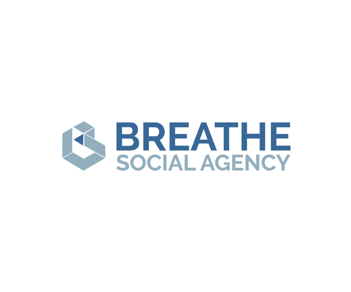 Logo Design by tani_sha321 for Breathe Social Agency | Design #14957562