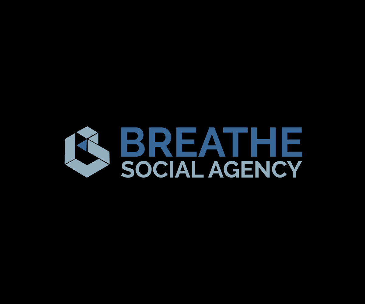 Logo Design by tani_sha321 for Breathe Social Agency | Design #14957563