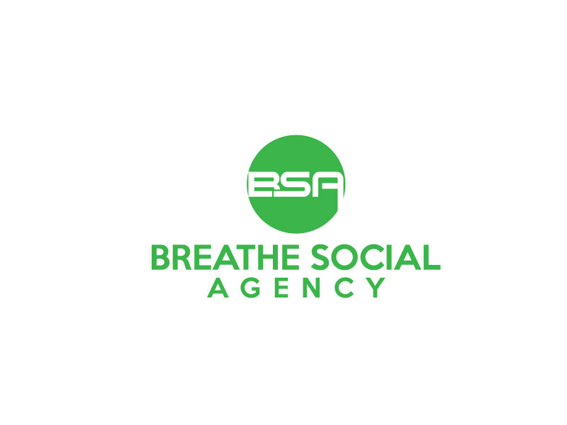 Diseño de Logo por ART Libery para Breathe Social Agency | Diseño #14951394