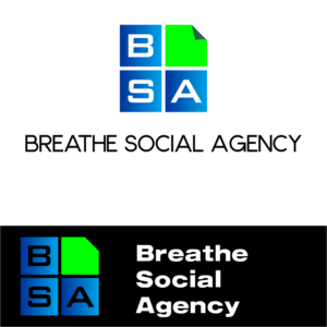 Logo Design by obetstyle for Breathe Social Agency | Design #14947949