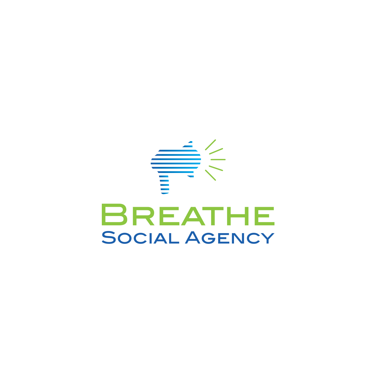 Logo Design by Amine Ouazar for Breathe Social Agency | Design #15043369