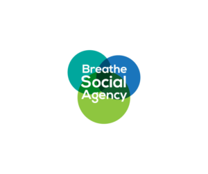 Logo Design by Boon for Breathe Social Agency | Design #14948016