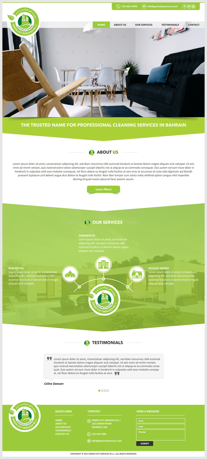 Web Design by -Marc- for this project | Design #15058656