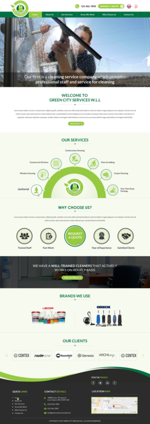 Green City Services | Web Design by Sbss
