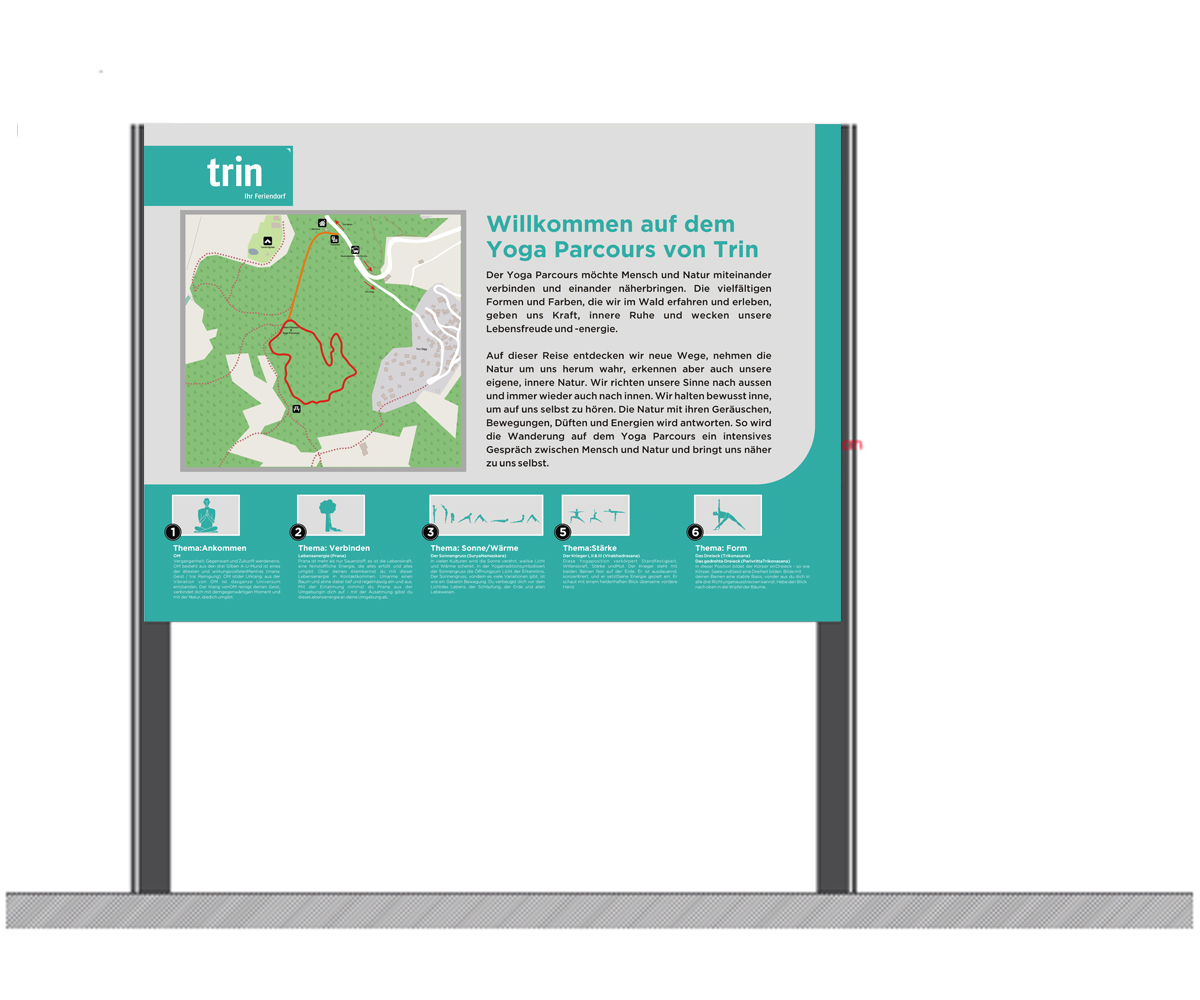 Signage Design by Designers Hub for Verkehrsverein Trin | Design #14982580