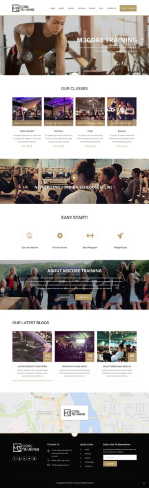 Web Design by pb for this project | Design: #14955569