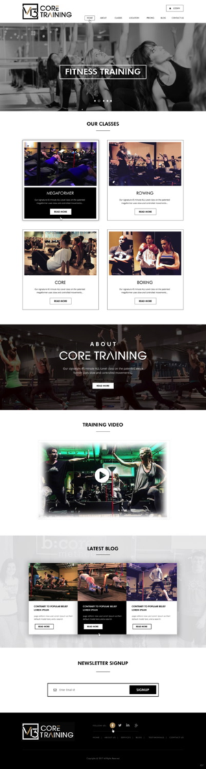 Web Design by pb for this project | Design: #14955572