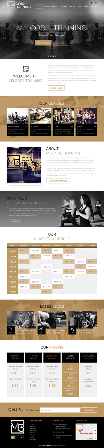 Web Design by rightway for this project | Design #14960001