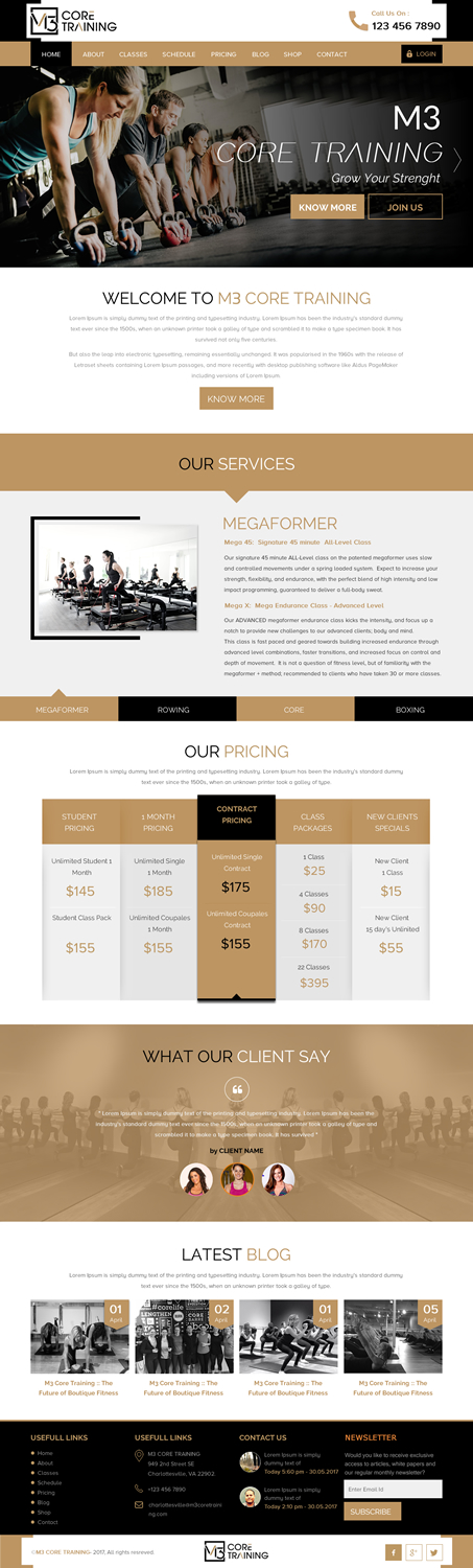 Web Design by rightway for this project | Design #14960007