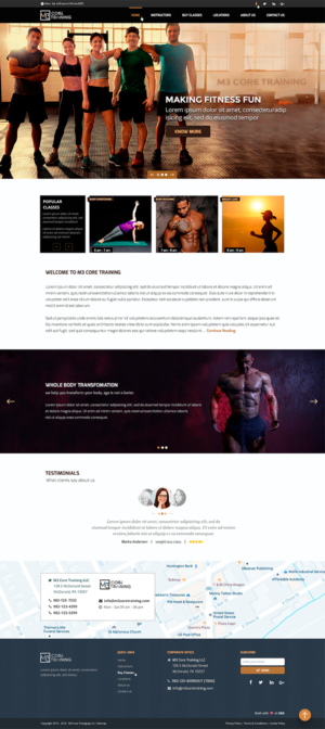 Web Design by Glitz for this project | Design: #14977794