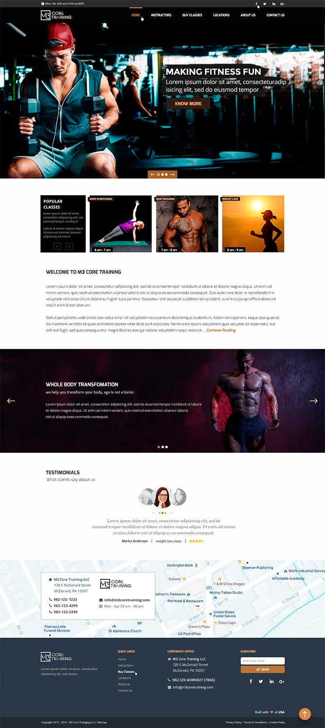 Web Design by Glitz for this project | Design #14977852