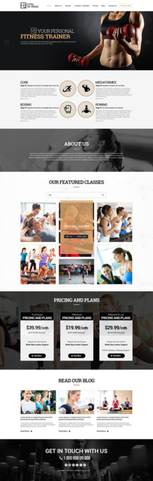Web Design by Dream Logo Design for this project | Design: #14956398