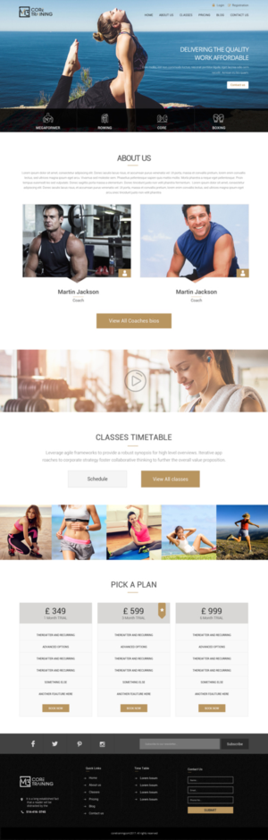 Web Design by Dream Logo Design for this project | Design #14956399